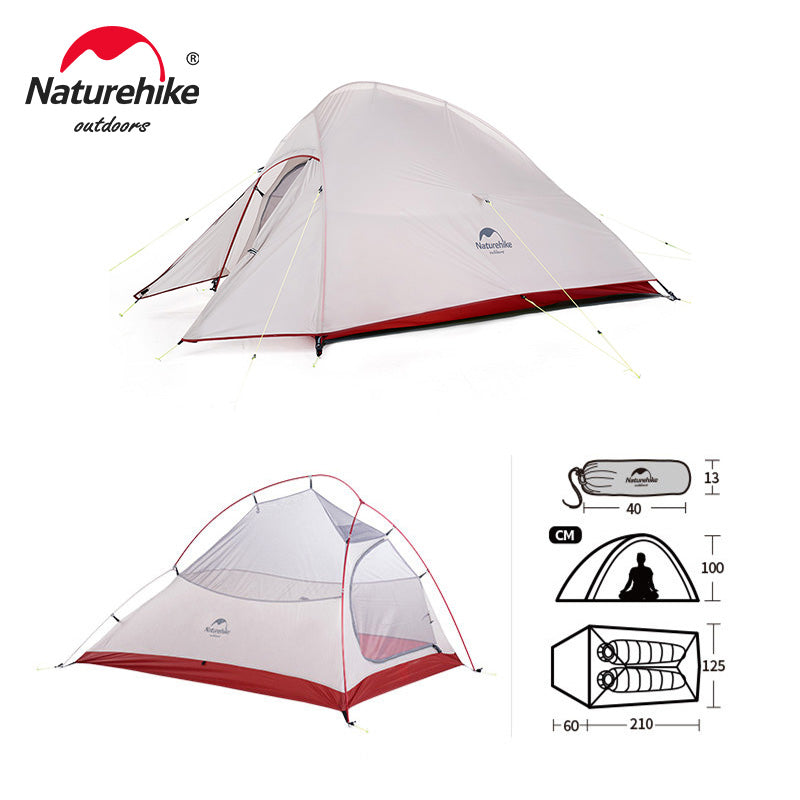 Ultralight Backpacking Waterproof Wild Camping Hiking Travel Tent