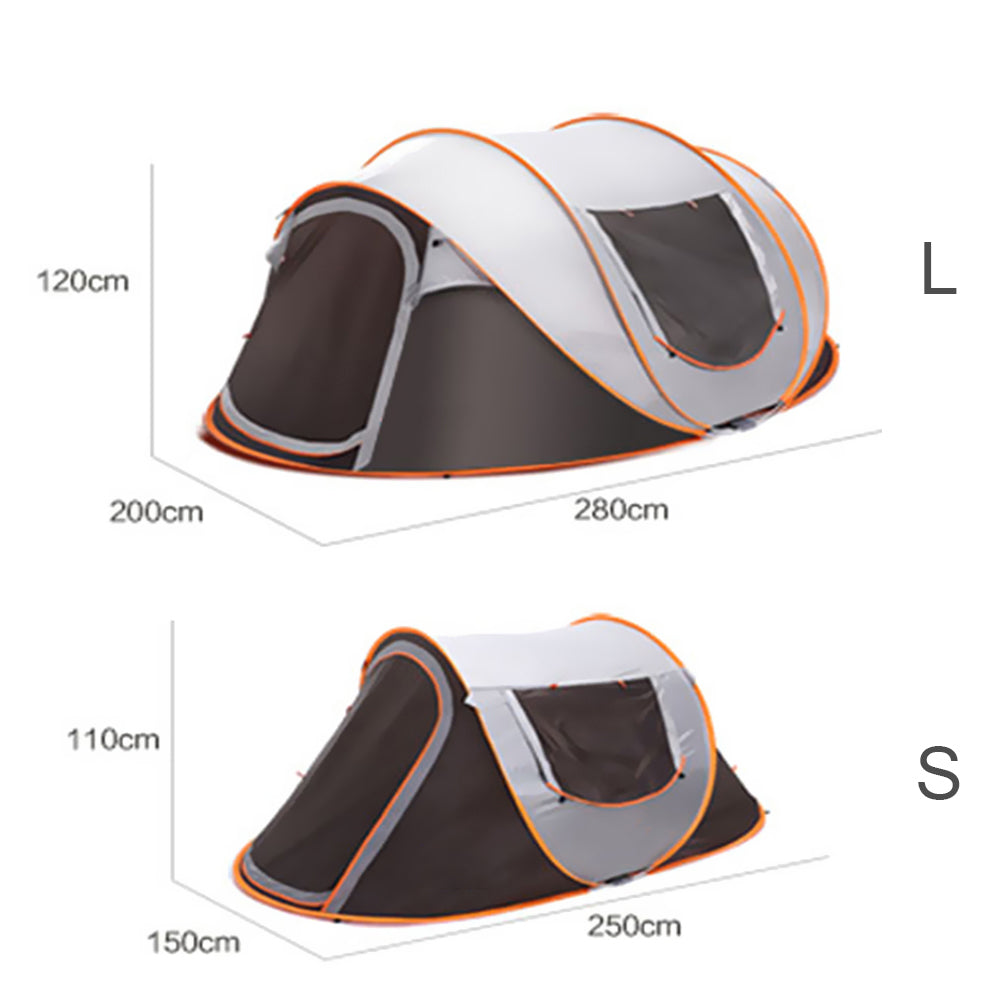 Quick EZ Pop Up Instant Unfoldable Tent | Rain Proof Ultralight Portable Camping Tent