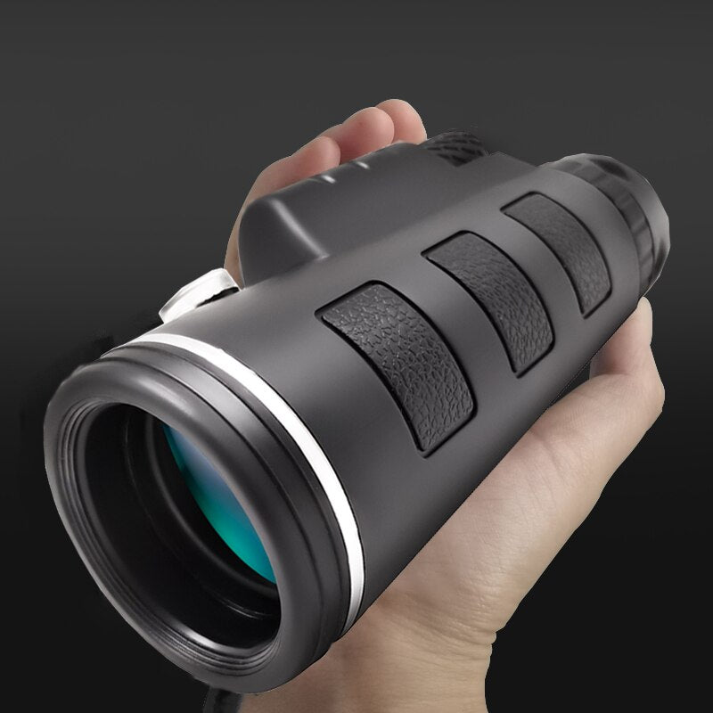 Professional Monocular Powerful Binoculars Long Range HD Telescope Bak4 Zoom Portable Low Night Vision Military Hunting Tourism