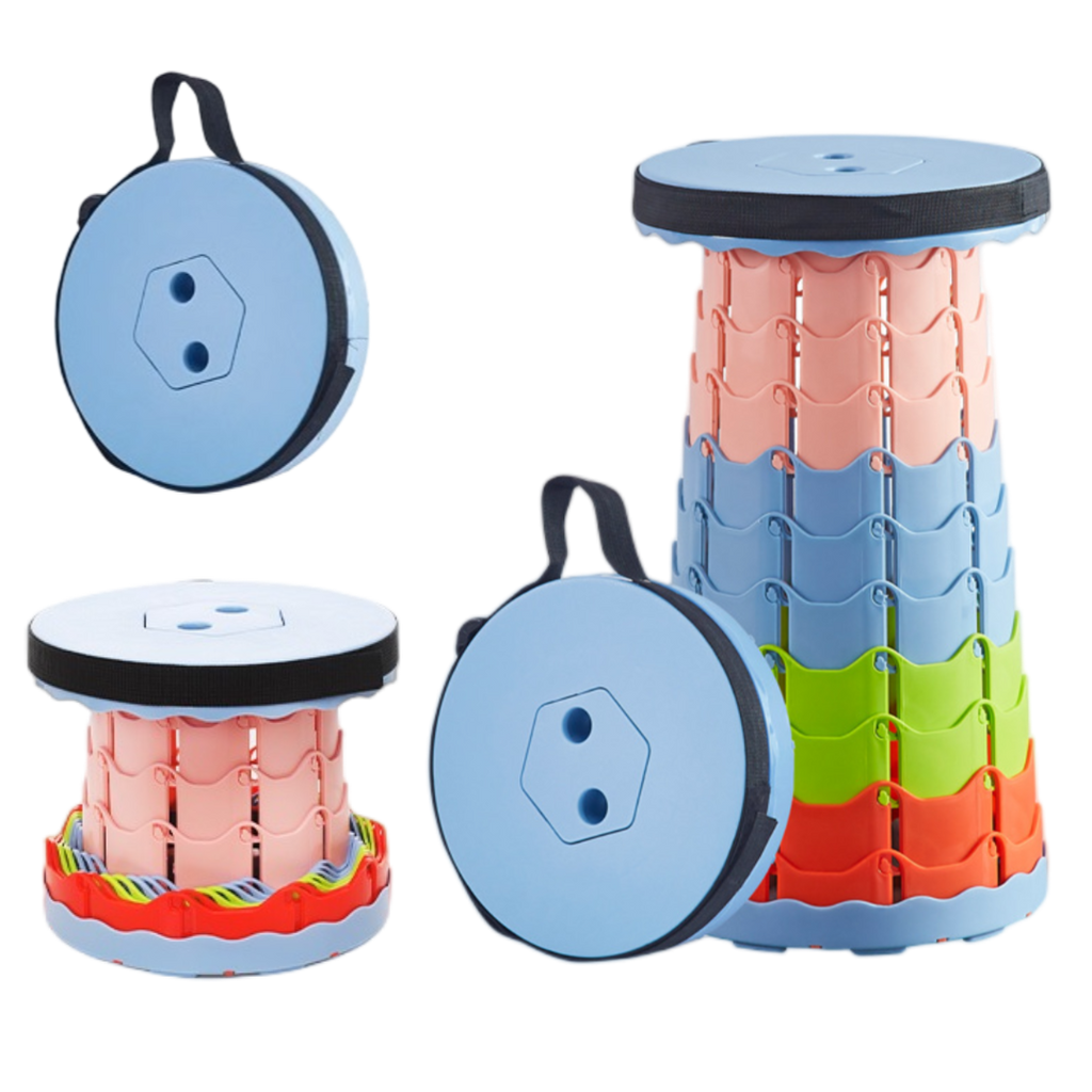 EZ Retractable Telescopic Stool