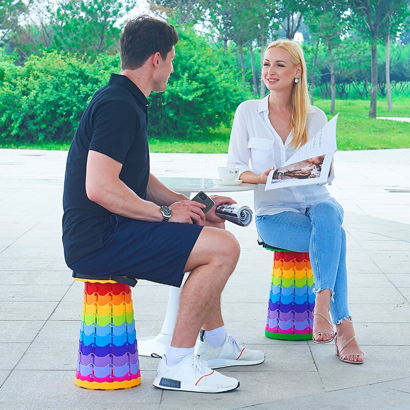 EZ Retractable Telescopic Stool