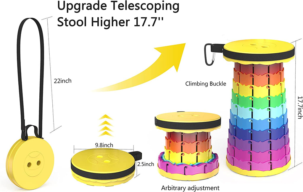 EZ Retractable Telescopic Stool