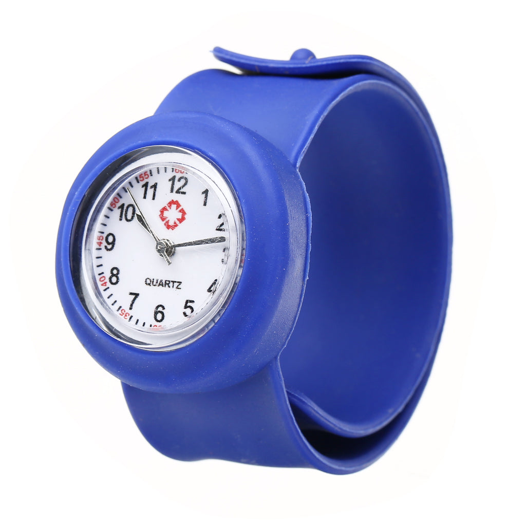 Multi Color Slap Ring Silicone Unisex Wrist Band Quartz Watch For Boys And Girls - Urban Gears Unlimited