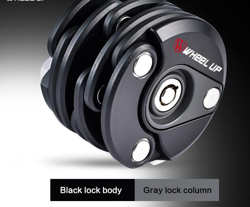 New Foldable Hamburger Anti-theft  Bike Lock - Urban Gears Unlimited