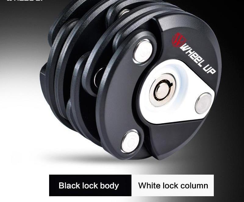 New Foldable Hamburger Anti-theft  Bike Lock - Urban Gears Unlimited