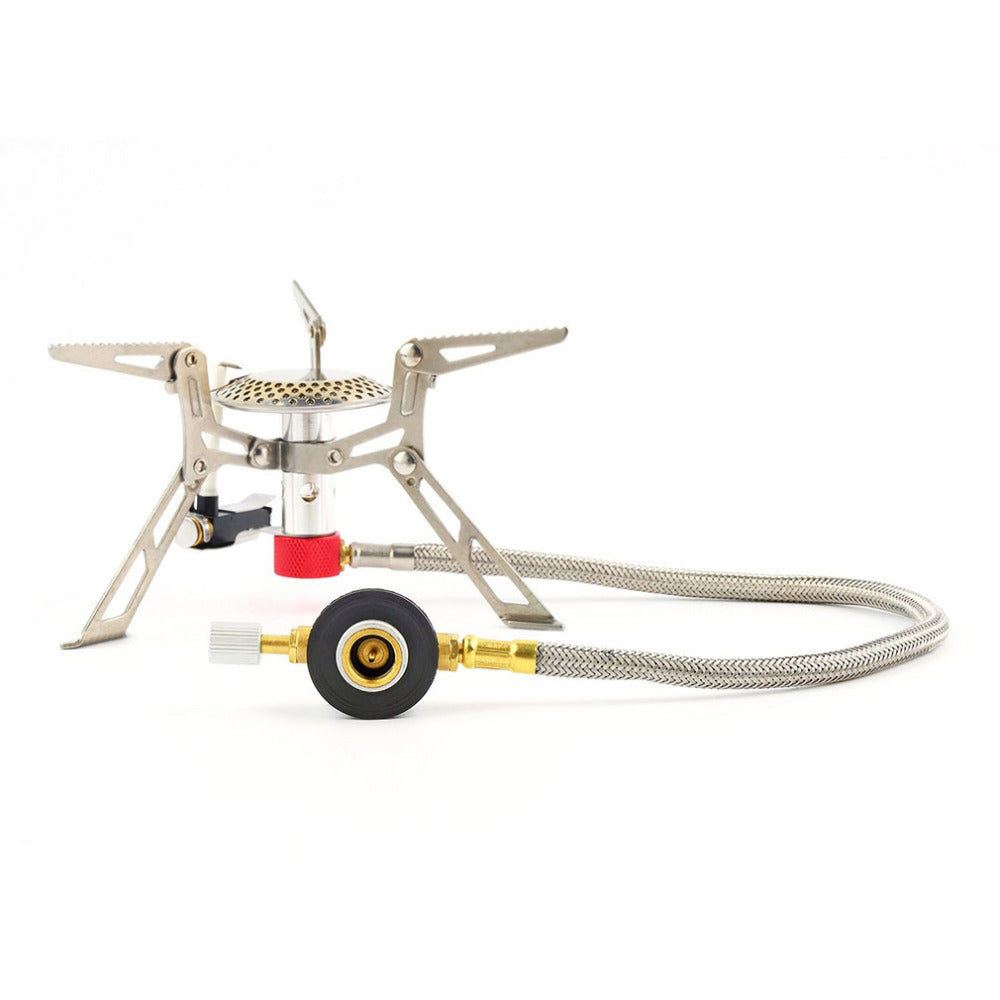 Stainless Steel Camping Gas Stove - Urban Gears Unlimited