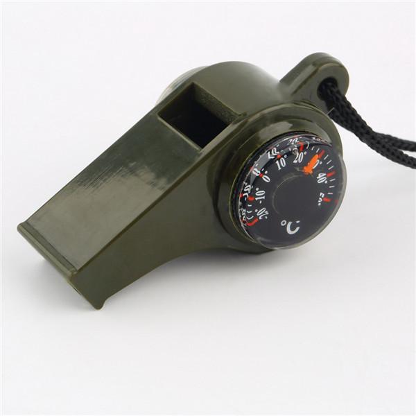 3 in1 Survival Camping Whistle - Urban Gears Unlimited