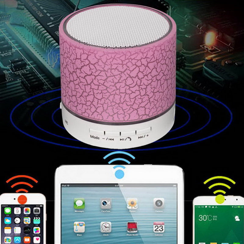 LED Portable Hands Free Mini Bluetooth Speaker - Urban Gears Unlimited