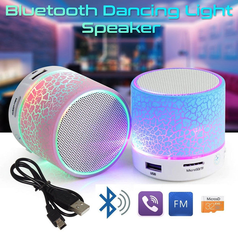 LED Portable Hands Free Mini Bluetooth Speaker - Urban Gears Unlimited