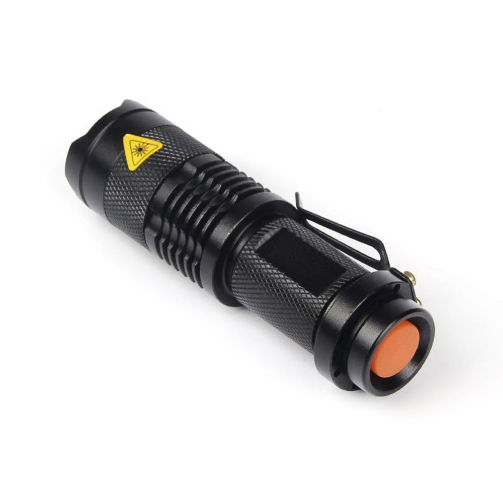 Zoomable Led Ultra Violet Flashlight Torch Light - Urban Gears Unlimited