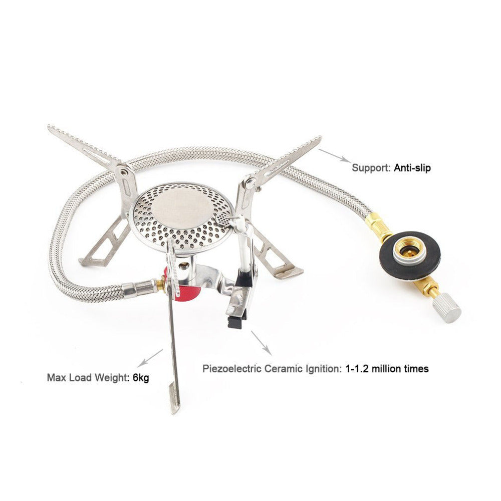 Stainless Steel Camping Gas Stove - Urban Gears Unlimited