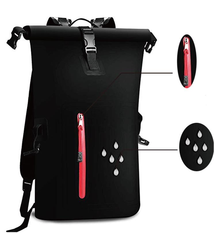 Mountaineering camping new travel storage large capacity waterproof drying bucket bag backpack beach bag outdoor