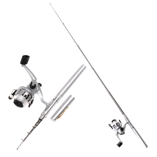Pen Sized Fishing Rod Reel Combo Pole - Urban Gears Unlimited