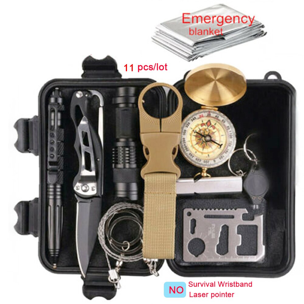 16 in 1  Outdoors First Aid Kit Survival Kit