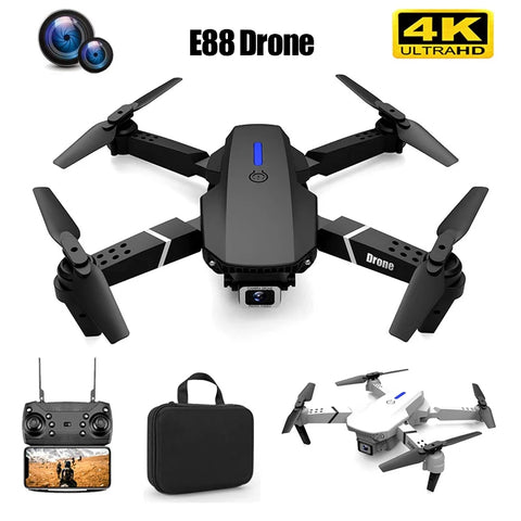 New  WIFI FPV Height Hold Drone Pro With Wide Angle HD 4K 1080P Camera