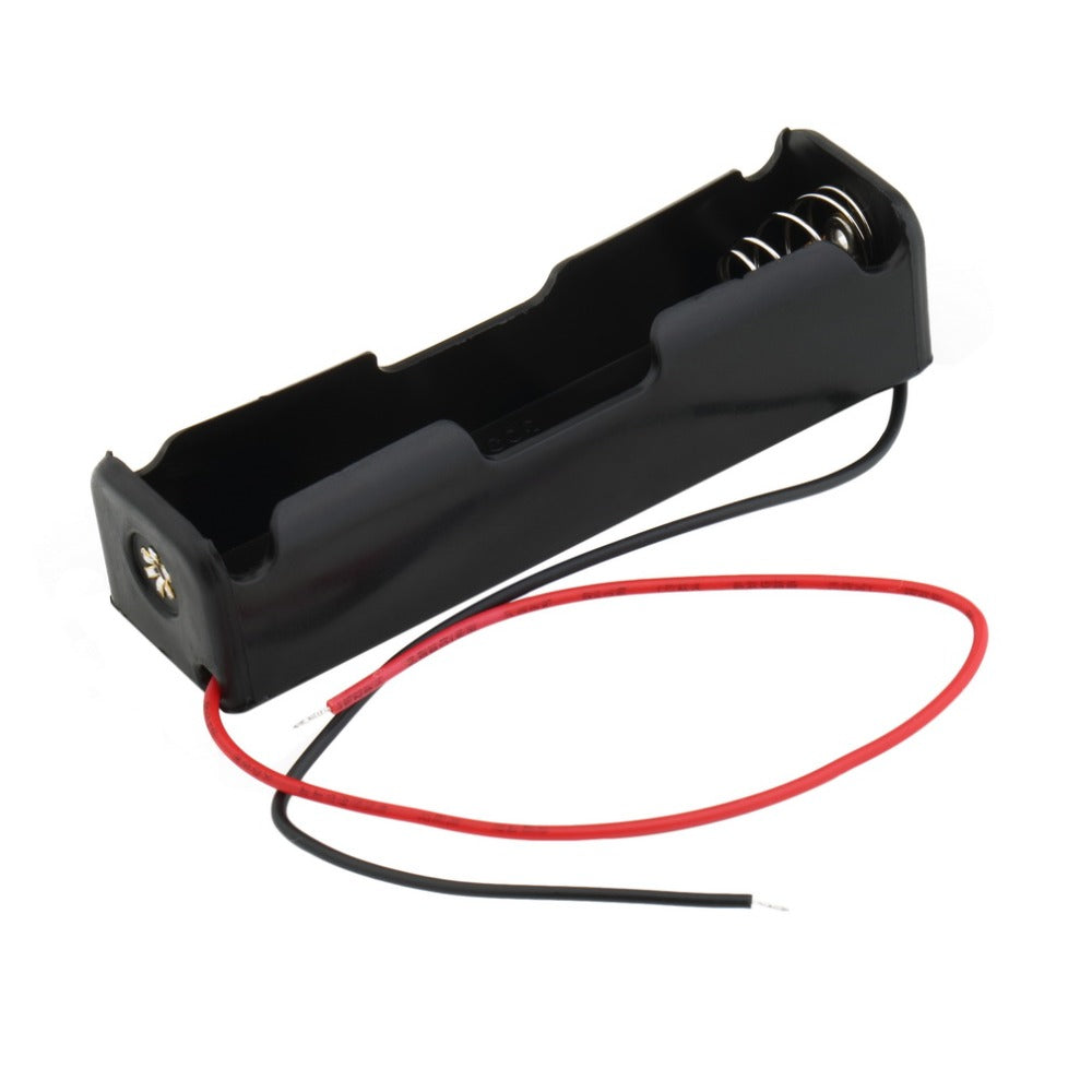 Battery Case Holder with 6" Wire Leads - Urban Gears Unlimited