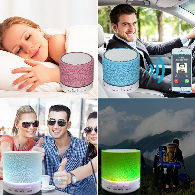 LED Portable Hands Free Mini Bluetooth Speaker - Urban Gears Unlimited