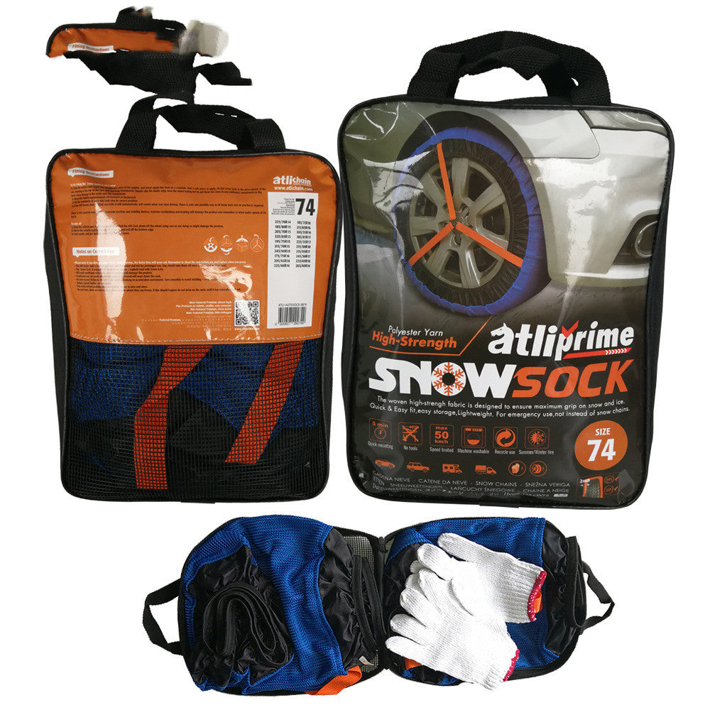 Tire's Winter Sock | Textile Anti-skid Chain | Winter Snow Traction Accessories | Tire Anti-skid Tire Cover