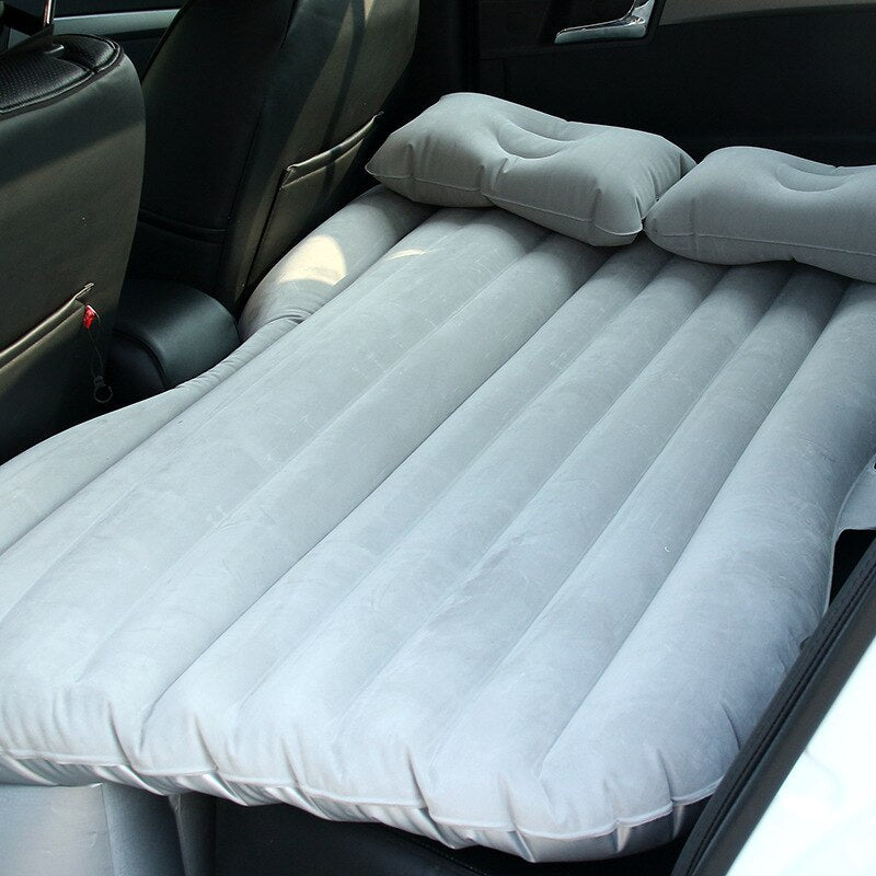 Car Air Inflatable Travel Mattress Bed for Back Seat Multi Functional Sofa Pillow Outdoor Camping Mat Cushion Universal 2022