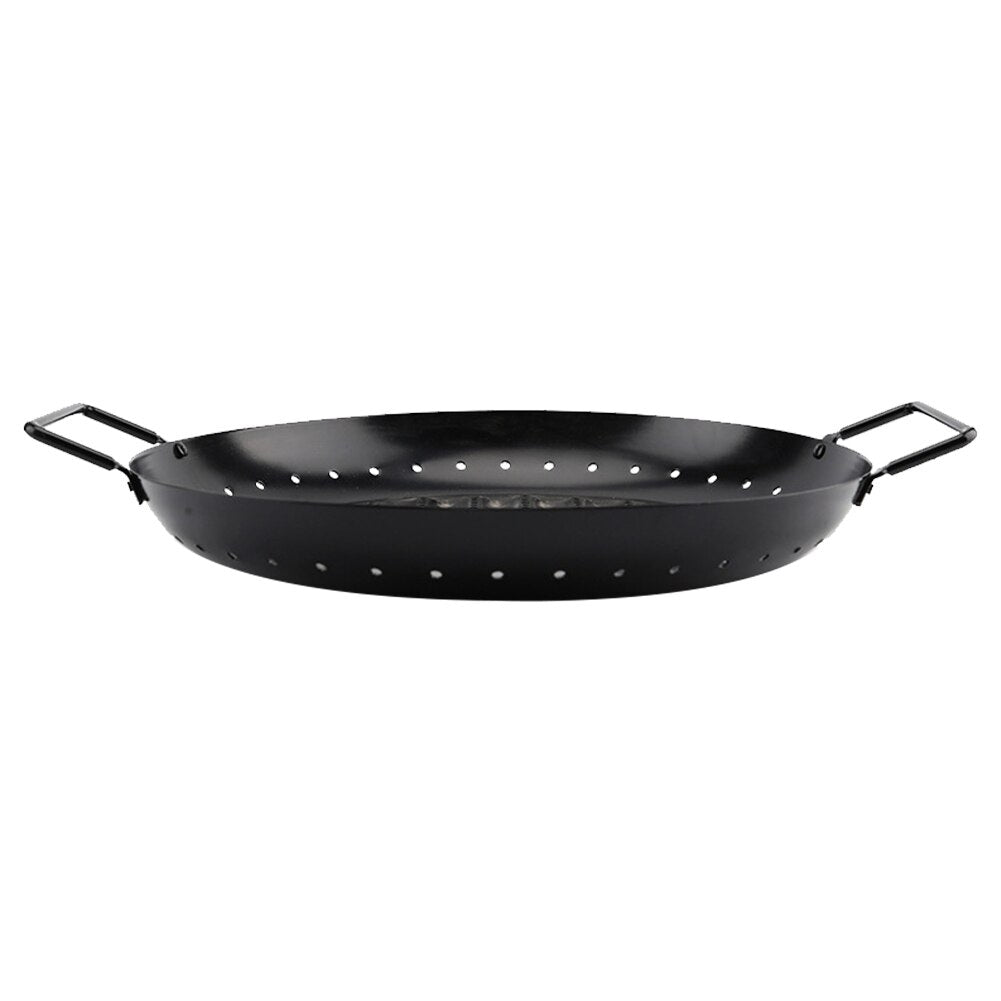 Portable Cooking Outdoor Camping BBQ Nonstick Steel Skillet