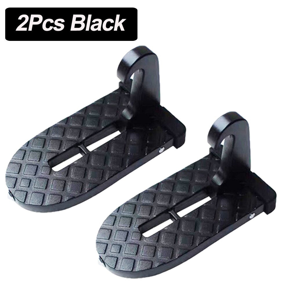 Foldable Latch Hook Foot Pedal |  Aluminum Stepping Stool To Reach Vehicle Top