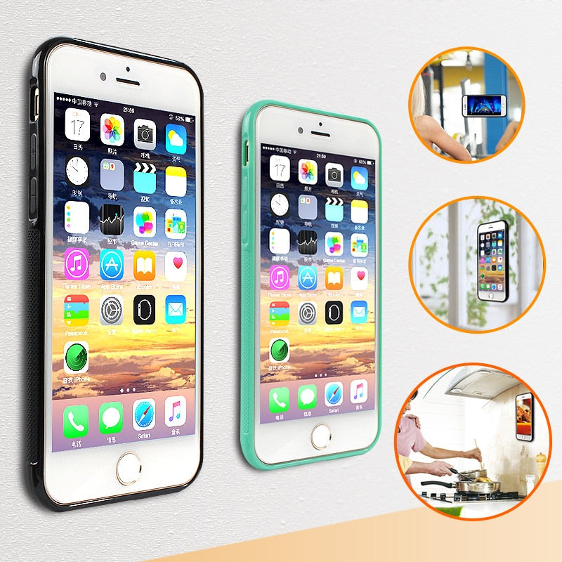 Anti Gravity Silicon Cover Cases For iPhone X XS MAX XR 8 7 Plus | For iPhone 6 6s Plus 5S SE - Urban Gears Unlimited