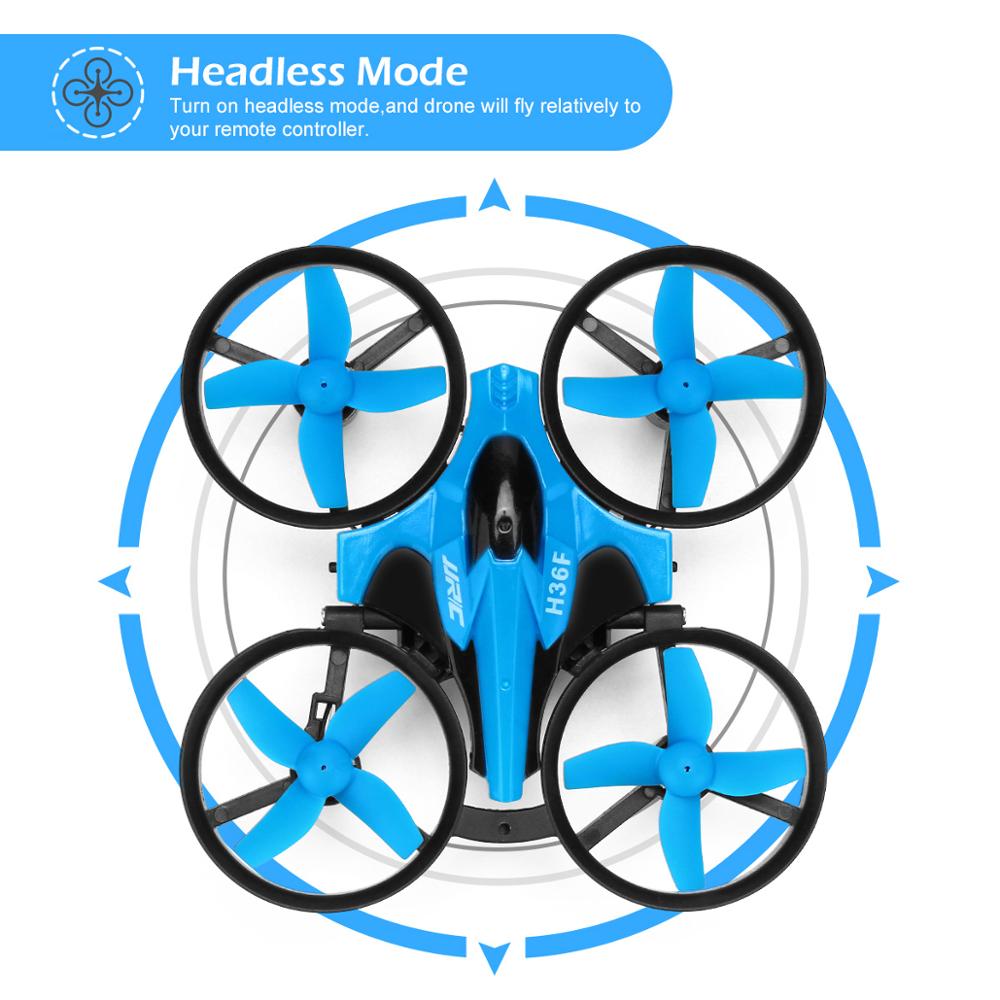 JJRC H36F RC Mini Drone Altitude Hold Headless Mode 3 in 1 Sea land Air flight 2.4G 6-Axis Quadcopter Boat RC Helicopter For Kid