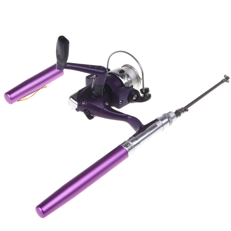 Pen Sized Fishing Rod Reel Combo Pole - Urban Gears Unlimited