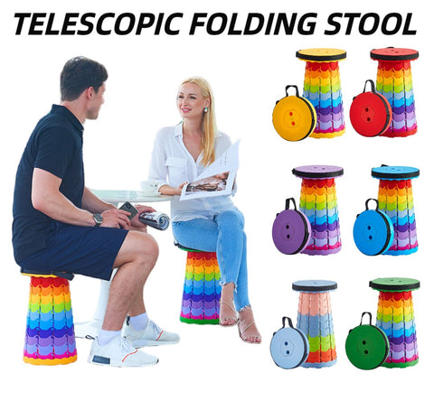 EZ Retractable Telescopic Stool