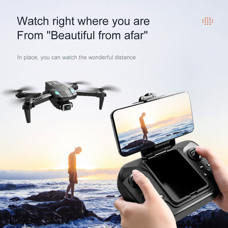 S128 Mini Drone 4K Profesional Obstacle Avoidance Dual Camera Foldable RC Quadcopter Dron FPV Remote Control Helicopter Toys