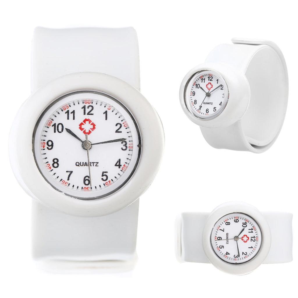 Colored Silicone Slap-On Nurse Quartz Watch Quartz For Girl And Boy Kids. - Urban Gears Unlimited