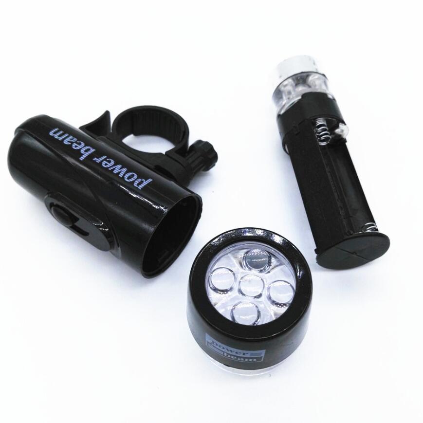 Powerful 5 LED Bike's Front Headlight Torch Lamp - Urban Gears Unlimited