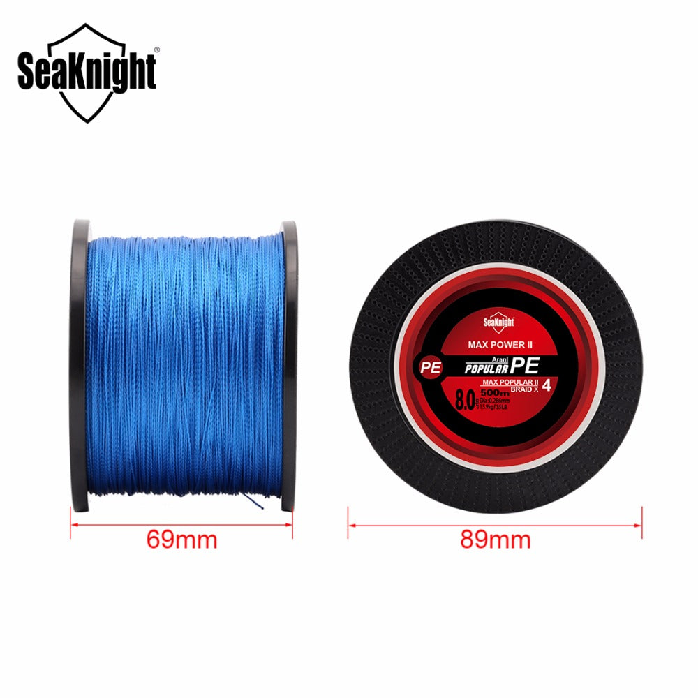 500M Fishing Line 4 Strands Super Strong Multifilament PE Braided - Urban Gears Unlimited